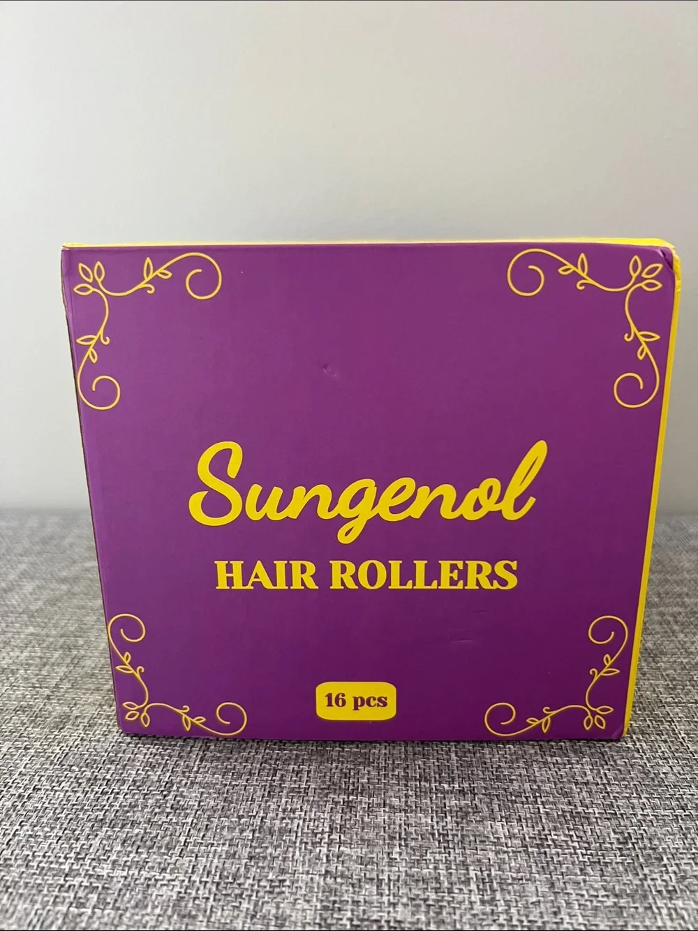 Sungenol Black Hair Rollers - 16 pcs